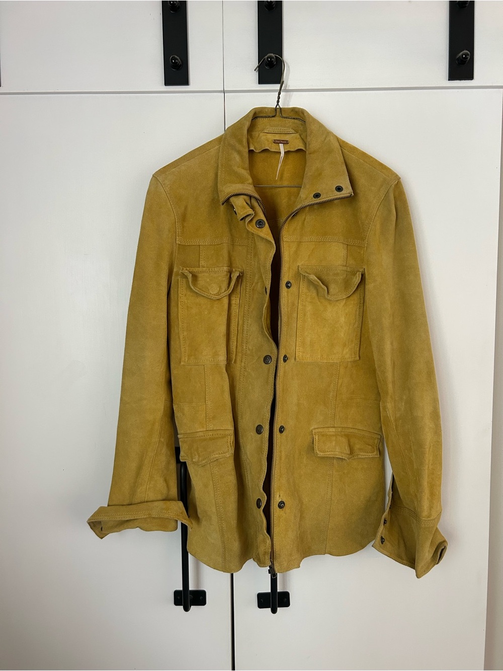 Free People size M suede/leather jacket